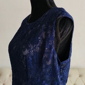 Blue Lace Dress