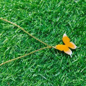 New Resin Butterfly Pendent