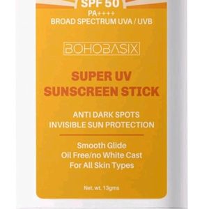 Bohobasix Super UV Sunscreen Stick