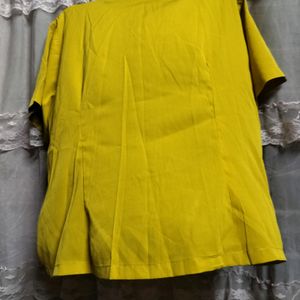 Cute Yellow Shirt For Summer