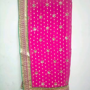 Pink Heavy Saree For Wedding