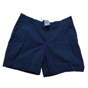 Cotton Shorts - Navy blue