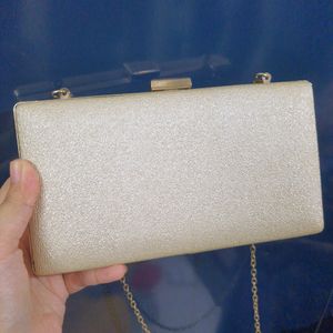 Classy Metallic Clutch