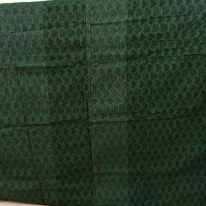 Emerald Green Heart Print  Blanket