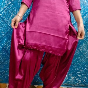 Satin Salwar Suit