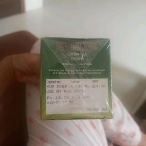 25 Sachet Green Tea With Tag