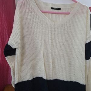 Oversized Knitted Sweatshirt