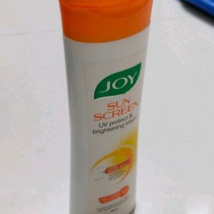 JOY SUNSCREEN/ SUN CREAM. NOT USED MUCH.