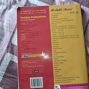 Reliable Series For Class 11 Maths