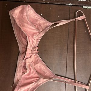 Pink Jockey Bra