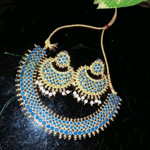 Women Earring With Necklace Set