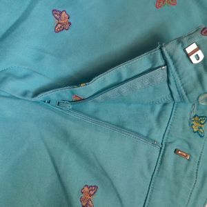 Women Branded Blue Trouser