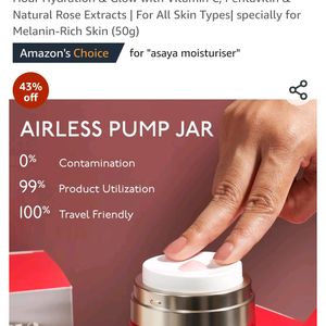 Premium Sealed Packed Asaya Face Moisturizer 50 g