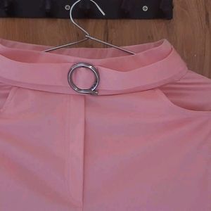 Baby Pink Pants for Women