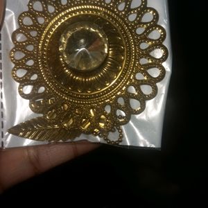 Golden Brooch Pin For Women