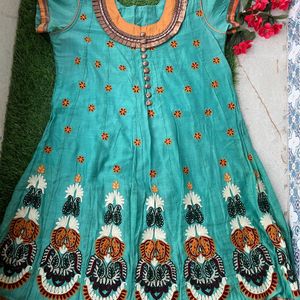 Rs 350 Only Pure Cotton Hand Work Kurti