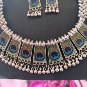 Oxidised Set For Navaratri