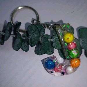 Resin Art Keychain