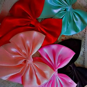 Pack of 5 Satin Bows