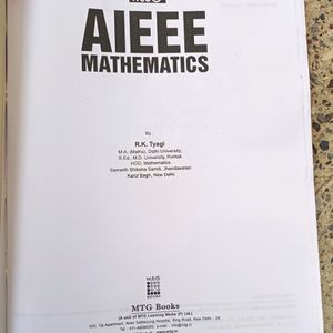 MTG AIEEE Mathematics Book