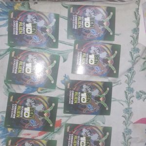 Ben 10 Cards One Golden Card