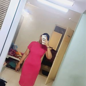 Women Pink Bodycan Dress