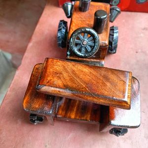 Wooden Tractor 🚜