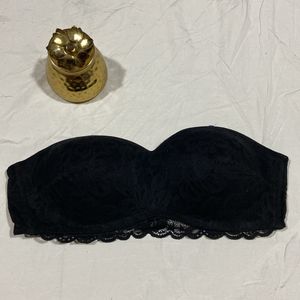 Nated Black Push Up Bra