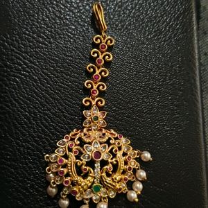 Gold Plated Maangtikka