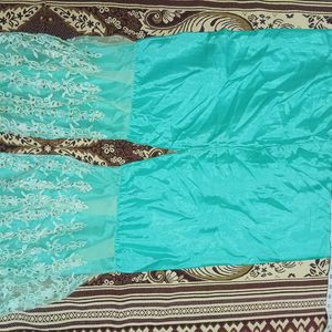 Embroidered Kurti+Salwar+Dupatta