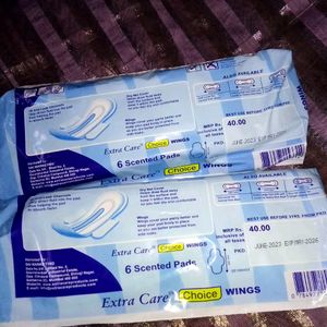 Extra care pads pack of two total 12 pads