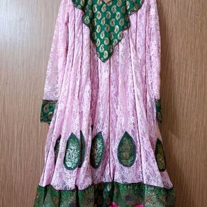 Heavy Anarkali Net Fabric