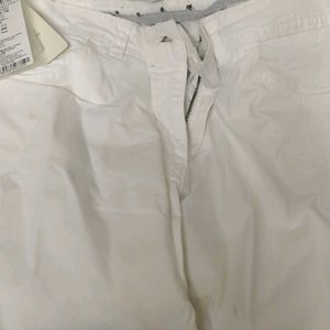 White Branded Shorts