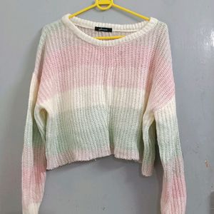 Oversized Crop Sweater