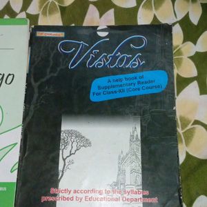 Class 12th English Textbook Part1 And Part 2