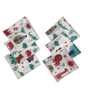 Soft Cotton Kids Kerchiefs 6 Pack