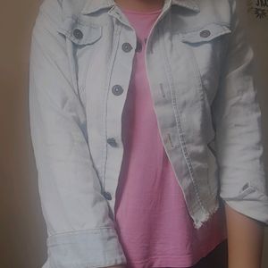 Denim Jacket In Good Condition! No Defects!