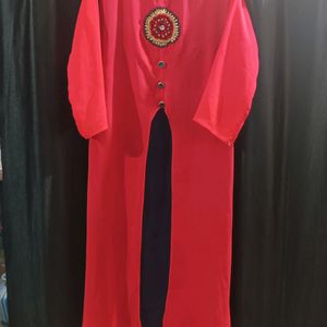 Red kurta used