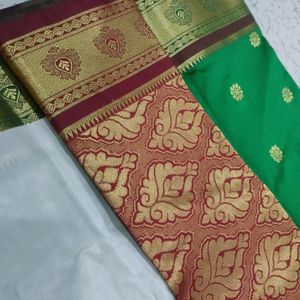 Silk Rich Pallu soft Party Wear Saree