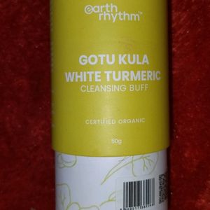 Earth Rhythm Gotu Kula White Turmeric Cleansing Buff