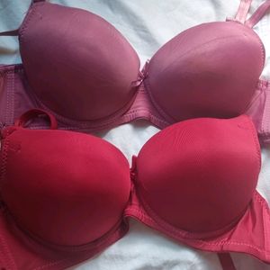 Combo Pack Of 2 Heavily Padded Bra's