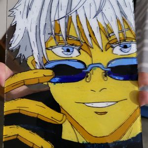 Gojo Glass Paint Anime Manga