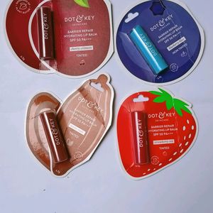 Sealed Pack Dot & Key Tinted Lip Balms