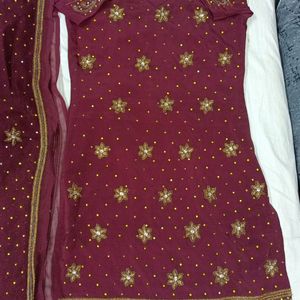 Salwar Kurta Hand Embroidery