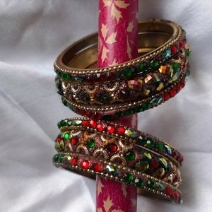 Stones Bangle Set