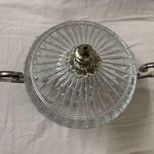 Vintage Edelita Patisserie Footed Glass Stand