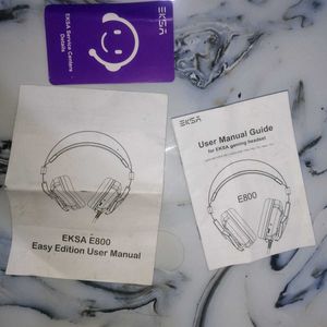 eska headphone working &noise watch display damage