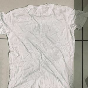 White Printed Tshirt