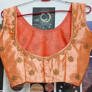 Peach Colour Wedding Lehnga