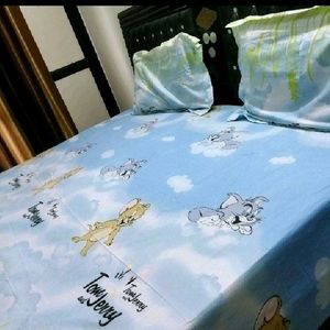 Kids Fav TOM & Jerry Bedsheets